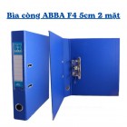 Bìa còng ABBA F4 5cm 2 mặt si